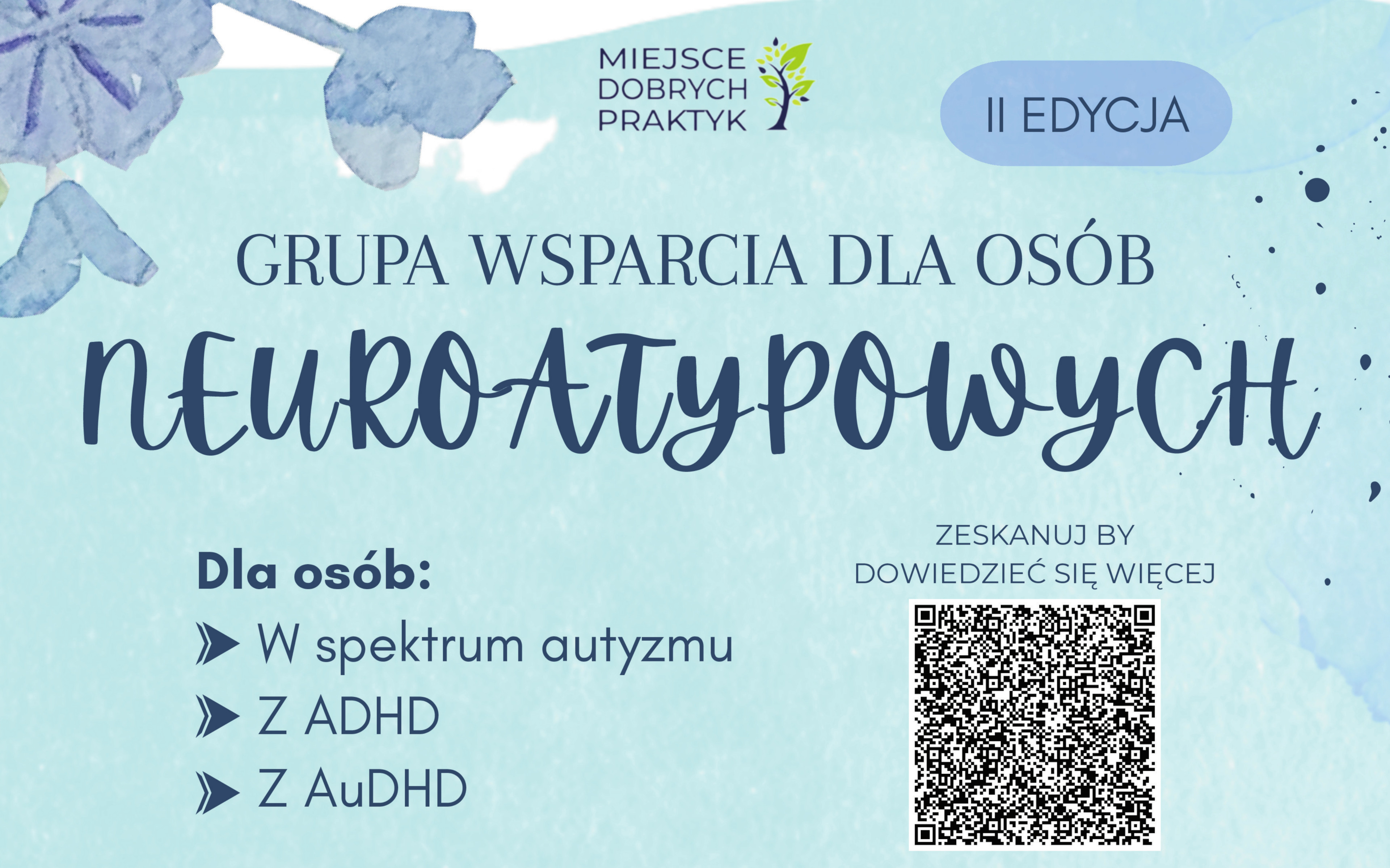 Grupa Wsparcia dla Osób Neuroatypowych – II edycja