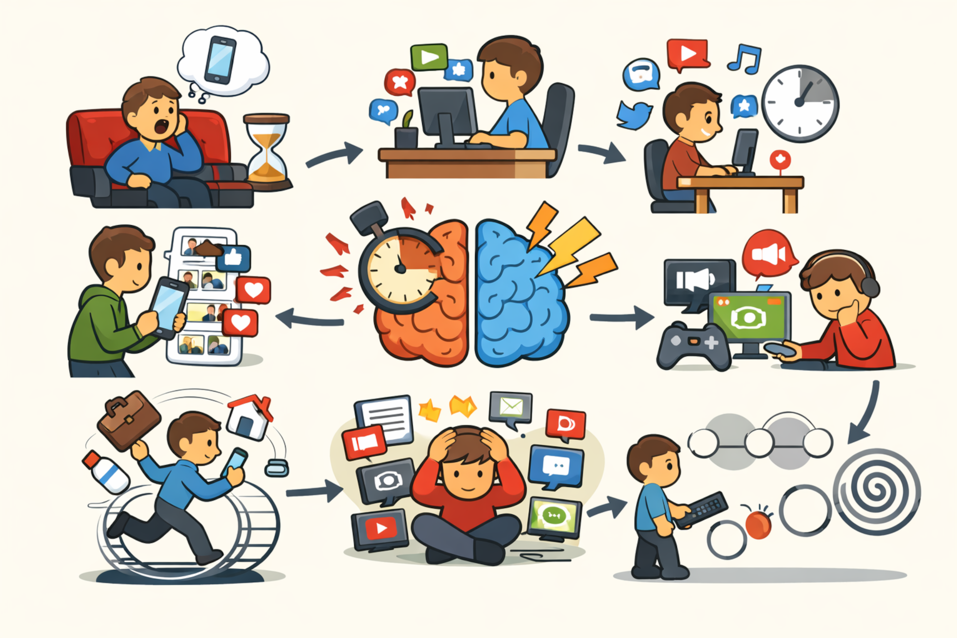 Dlaczego społeczeństwo ma coraz krótszy czas uwagi?